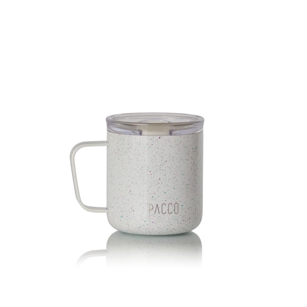 Caneca Térmica Fokus Splash 295ml PACCO Aço inox 18/8 Revestimento
